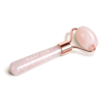 Mini roller en quartz rose